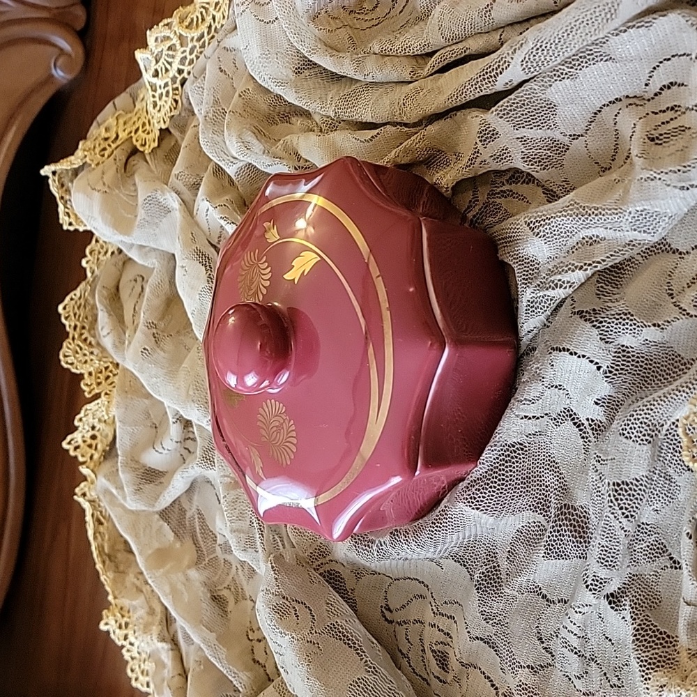 Besame Porcelain Powder Box From Flagship Store